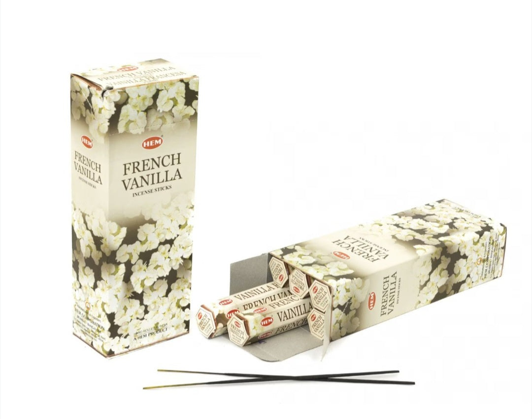 SET Betisoare Parfumate HEM French Vanilla - Cutie Mare 120 Buc