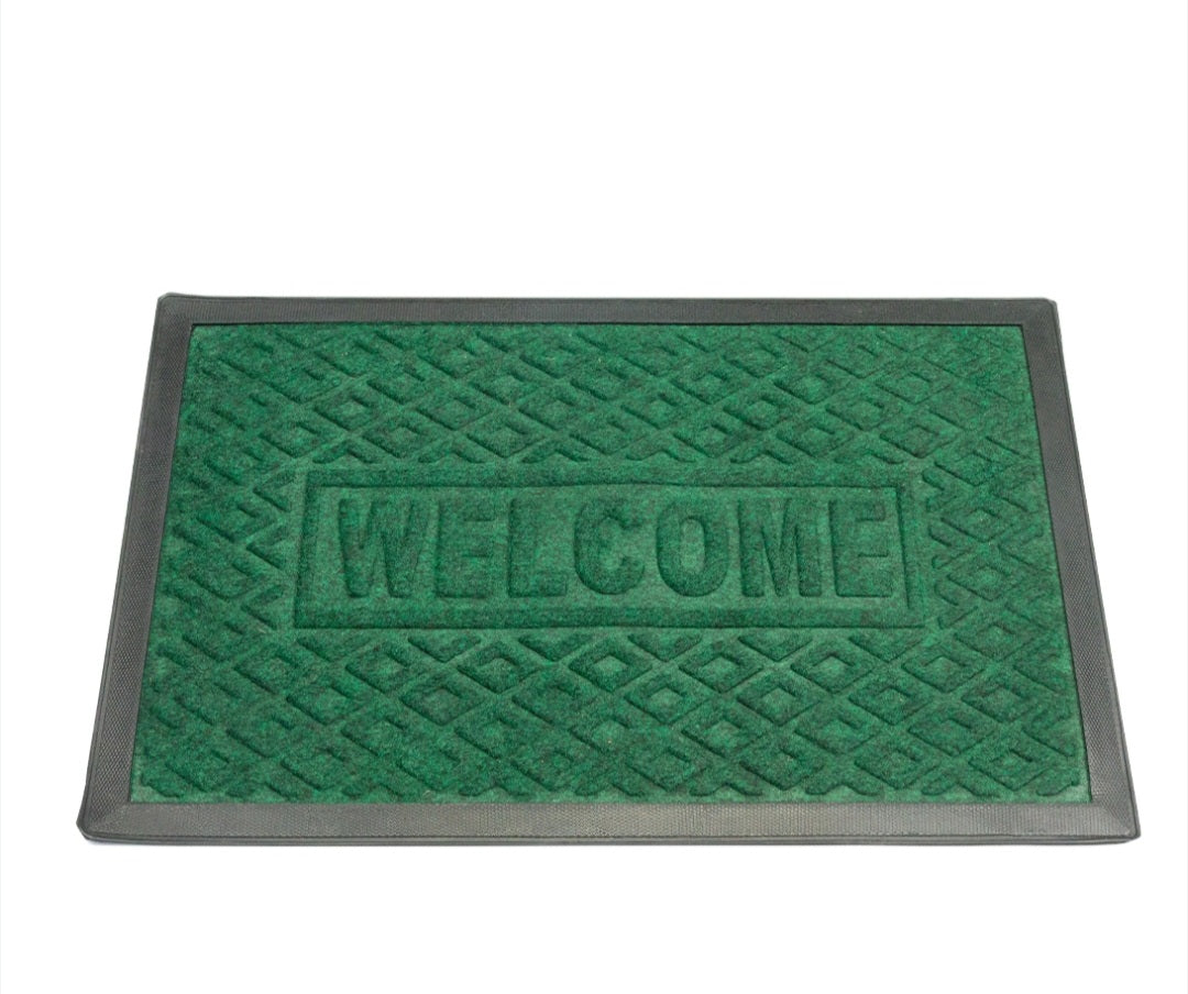 Pres Mocheta Welcome Verde 60 x 40 cm